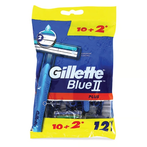 Gillette Blue II Plus Men (10+2 pcs)