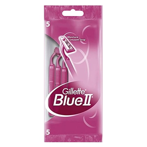 Gillette Blue II Plus Women (5 pcs)